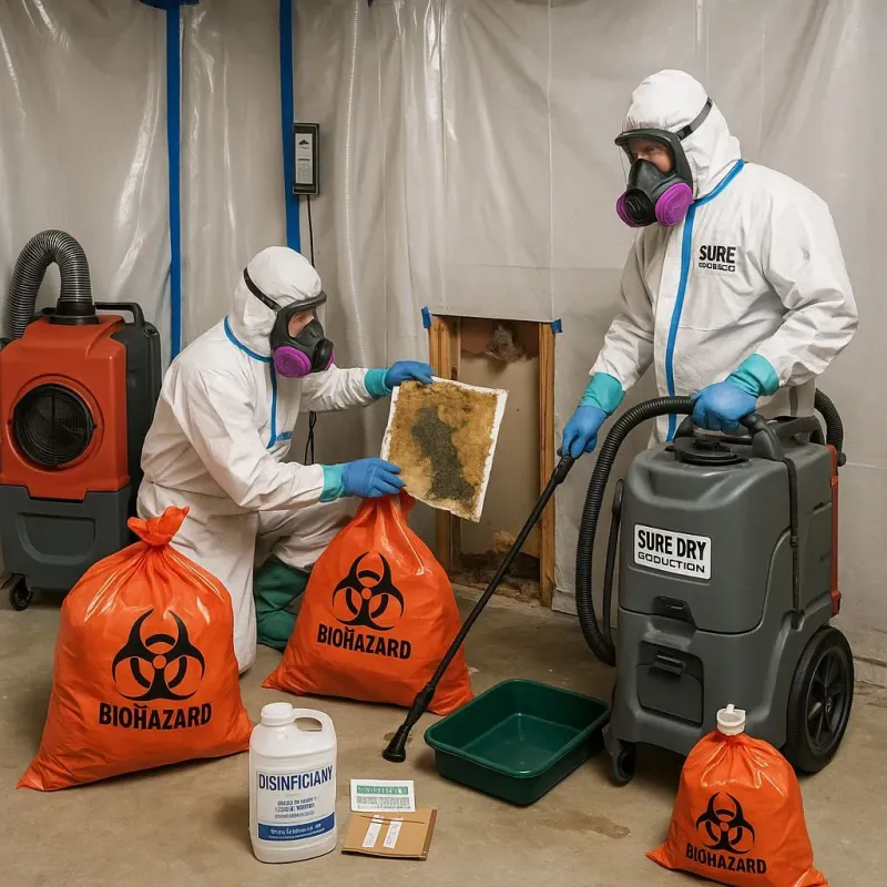 Contaminated Water Handling Protocols process in Sheridan County, WY